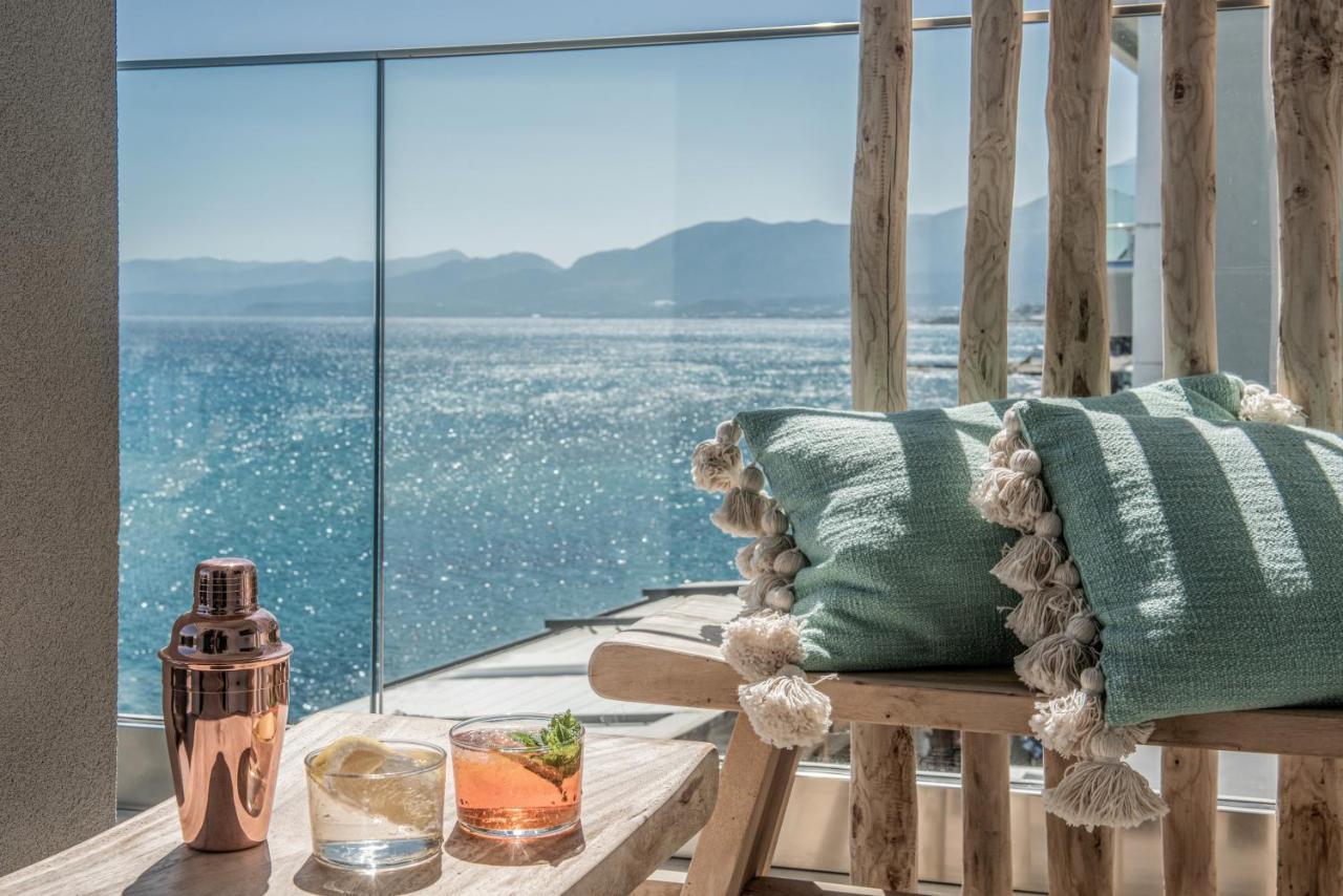 Khroma Luxury Suite 1 Beach Front Apartment Hersonissos  Exteriör bild